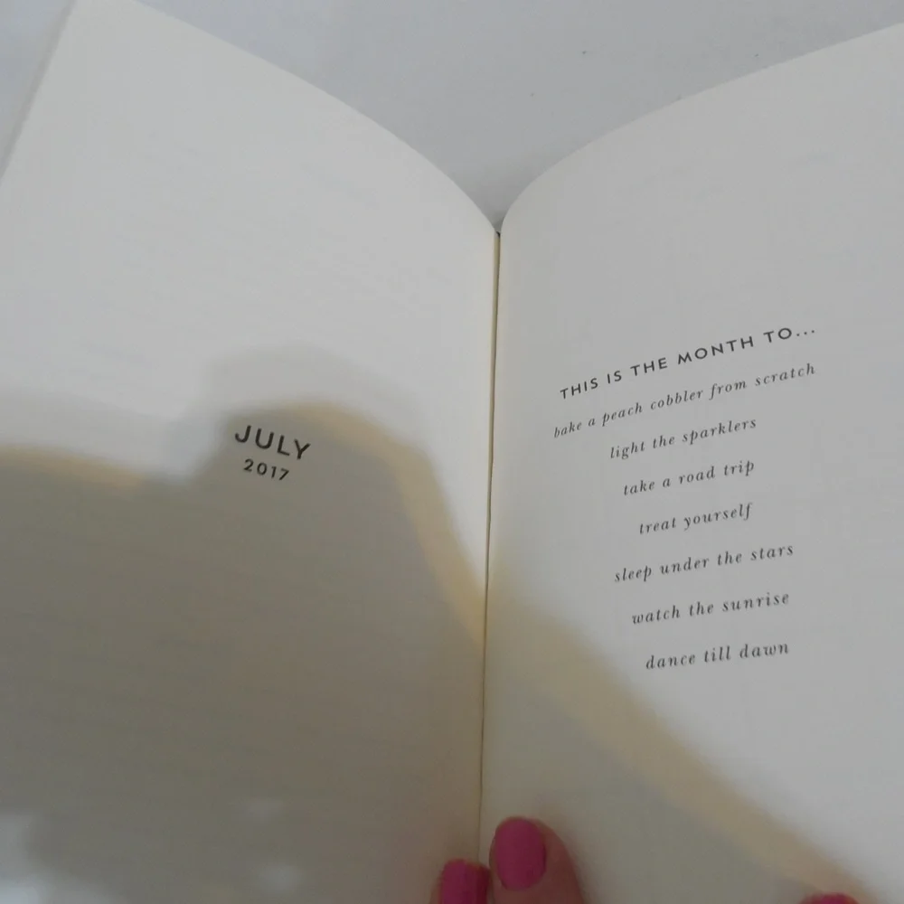 Gold and Beige Kate Spade Agenda